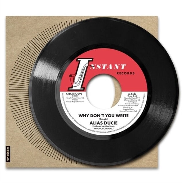|  7" Single | Alias & Lee Bates Ducie - Why Don't You Write (Production Demo) / Why Don't You Write (Single) | Records on Vinyl