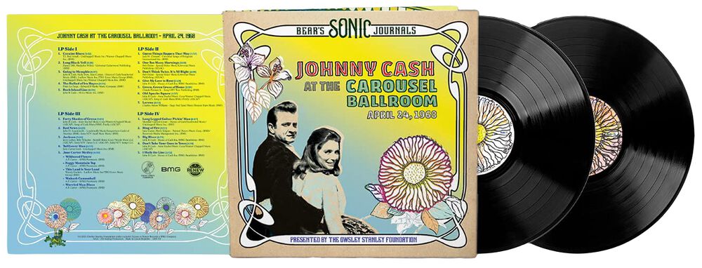 |  Vinyl LP | Johnny Cash - Johnny Cash, At the Carousel Ballroom, April 24, 1968 (2 LPs) | Records on Vinyl