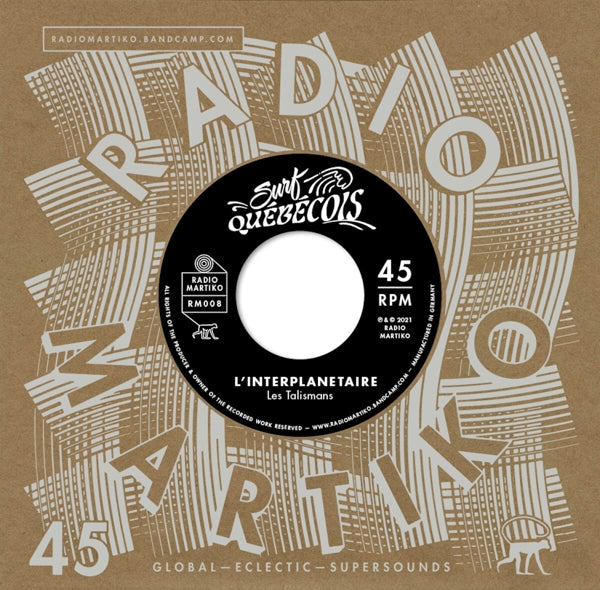 |   | Les Talismans / Les Jaguars -  Surf Quebecois: L'interplanetaire / Guitare Jet (Single) | Records on Vinyl