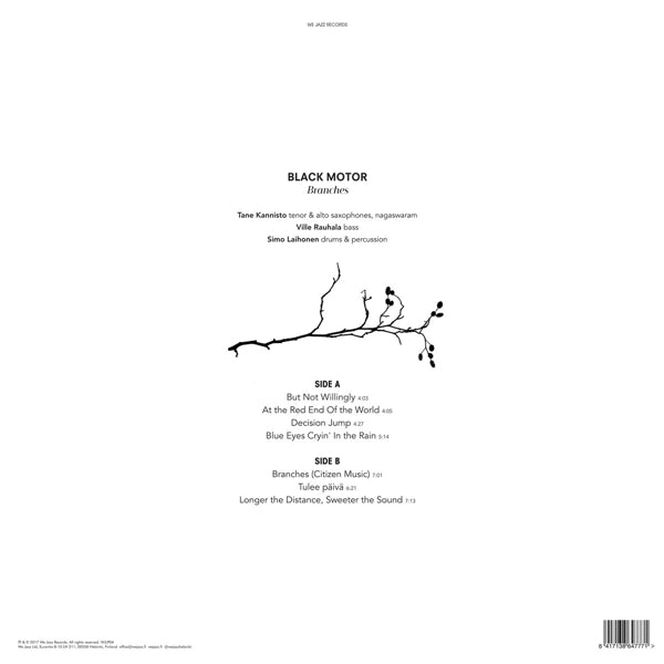 |  Vinyl LP | Black Motor - Branches (LP) | Records on Vinyl