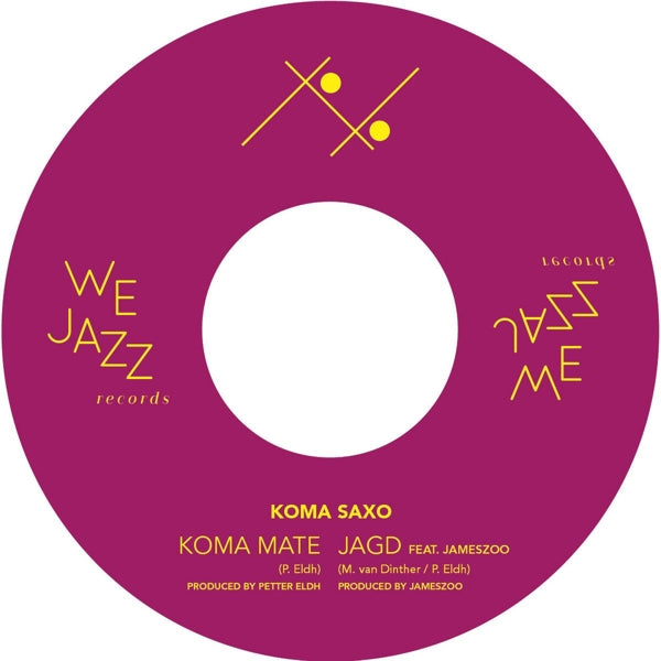 |  7" Single | Peter & Koma Saxo Eldh - Koma Mate/Jagd (Single) | Records on Vinyl