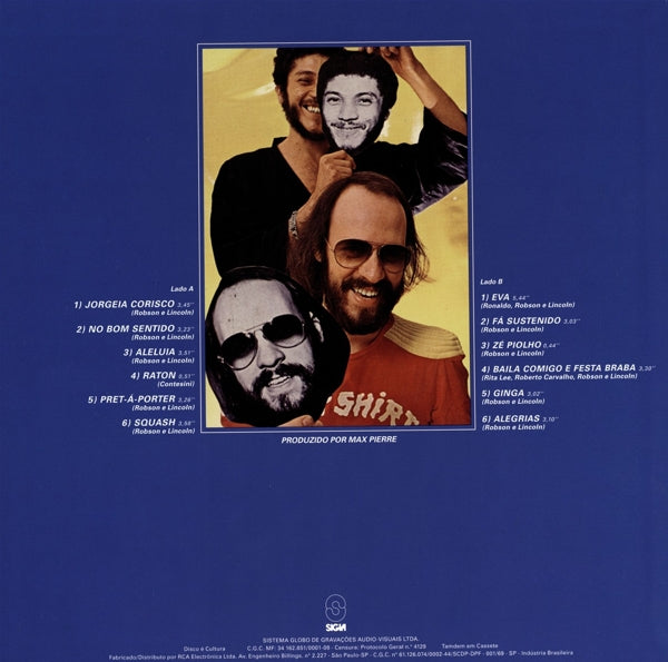 |  Vinyl LP | Robson & Lincoln Olivetti Jorge - Same (LP) | Records on Vinyl