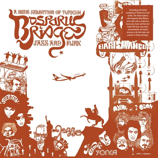 |  Vinyl LP | V/A - Bosporus Bridges - a Wide Selection of Turkish Jazz and Funk (LP) | Records on Vinyl