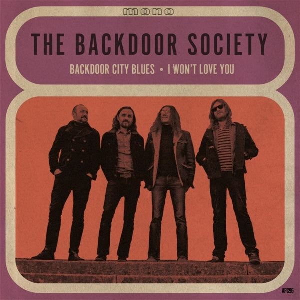 |  7" Single | Backdoor Society - Backdoor City Blues (Single) | Records on Vinyl