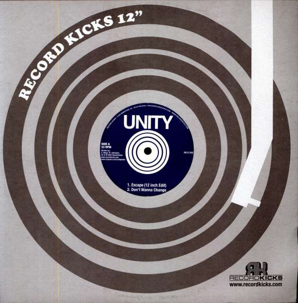 |  12" Single | Unity - Escape (Single) | Records on Vinyl