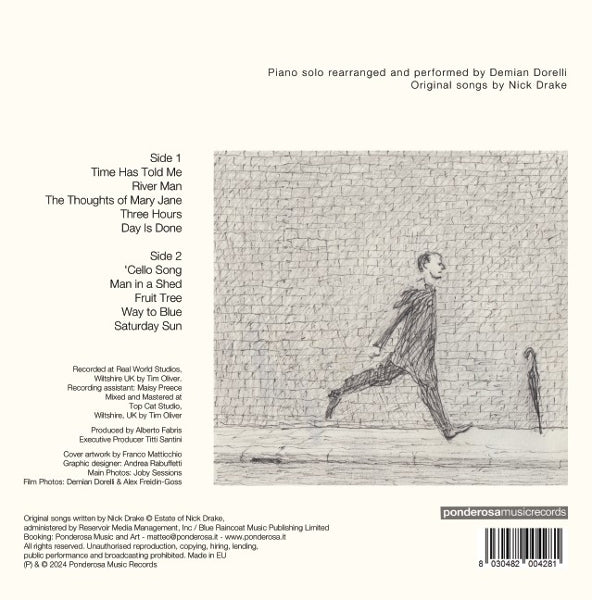 |  Vinyl LP | Demian Dorelli - Nick Drake's Five Leafs Left (LP) | Records on Vinyl