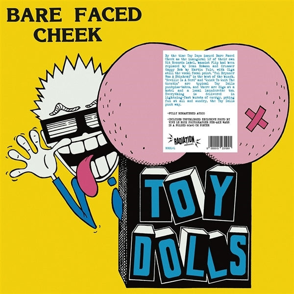 |  Vinyl LP | Toy Dolls - Bare Faced Cheek (LP) | Records on Vinyl