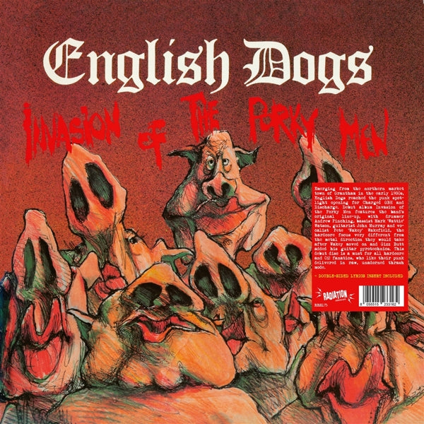 |  Vinyl LP | English Dogs - Invasion of the Porky Men (LP) | Records on Vinyl