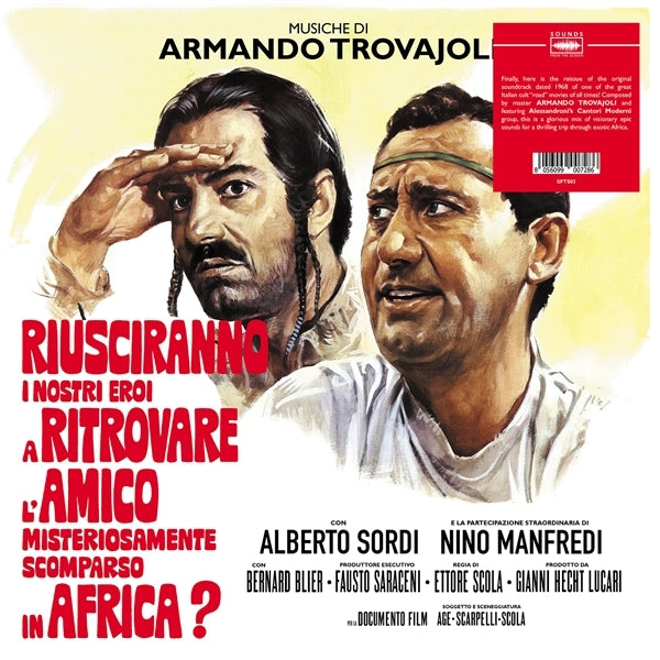 |  Vinyl LP | Armando Trovajoli - Riusciranno I... (LP) | Records on Vinyl