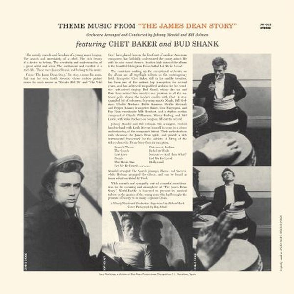 Chet & Bud Shank Baker - Theme Music From the James Dean Story (LP)