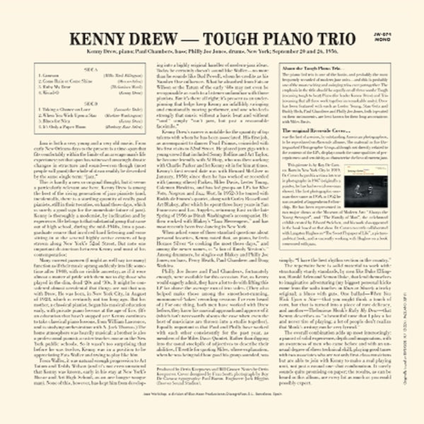 |  Vinyl LP | Kenny Drew - Tough Piano Trio (LP) | Records on Vinyl