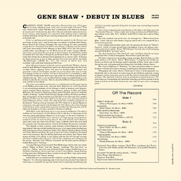 |  Vinyl LP | Gene Shaw - Debut In Blues (LP) | Records on Vinyl