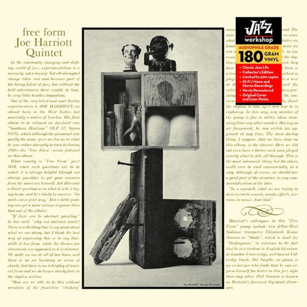 |  Vinyl LP | Joe -Quintet- Harriott - Free Form (LP) | Records on Vinyl