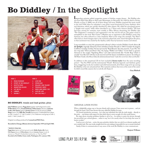 Bo Diddley - In the Spotlight (LP)