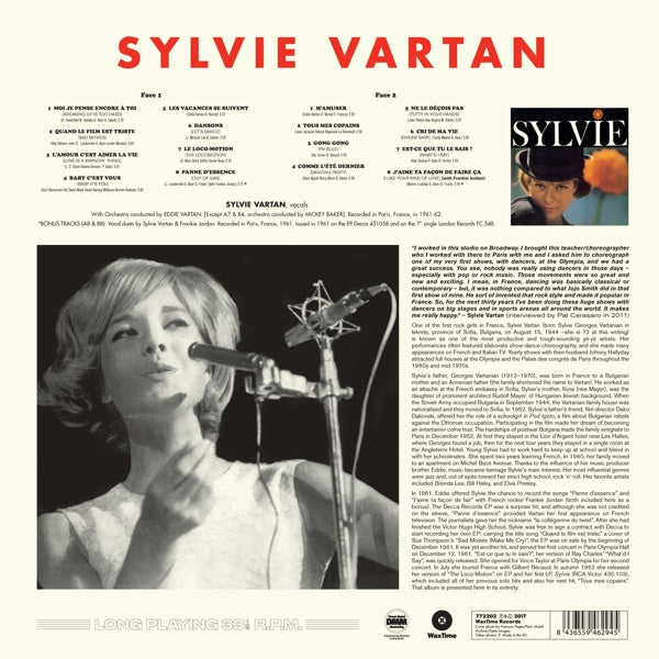 |   | Sylvie Vartan - Sylvie Vartan (LP) | Records on Vinyl