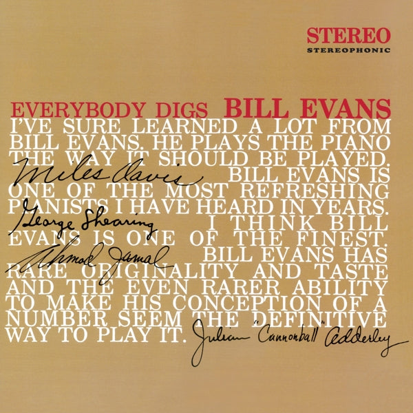 |   | Bill Evans - Everybody Digs Bill Evans (LP) | Records on Vinyl
