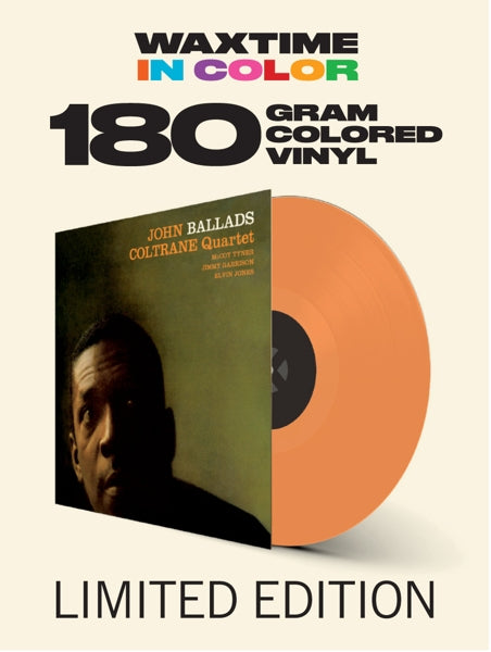 |  Vinyl LP | John -Quartet- Coltrane - Ballads (LP) | Records on Vinyl