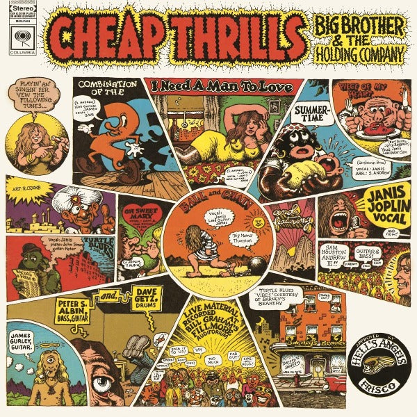 |  Vinyl LP | Janis Joplin - Cheap Thrills (LP) | Records on Vinyl