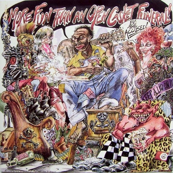 |  Vinyl LP | Accused - More Fun Than an Open Casket Funeral! (LP) | Records on Vinyl
