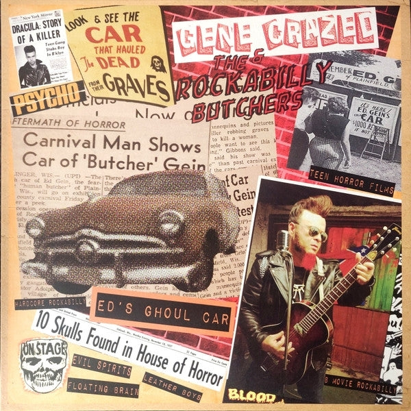 |  Vinyl LP | Gene Crazed - And the Rockabilly Butchers (LP) | Records on Vinyl