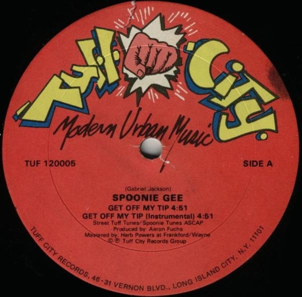 |   | Spoonie Gee - Get Off My Tip (Single) | Records on Vinyl