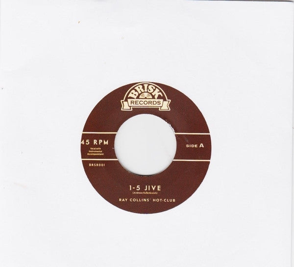 |  7" Single | Ray & Hotclub Collins - 1 To 5 Jive / Ringtingeling (Single) | Records on Vinyl