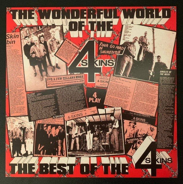 |  Vinyl LP | 4 Skins - Wonderful World: Best of (LP) | Records on Vinyl