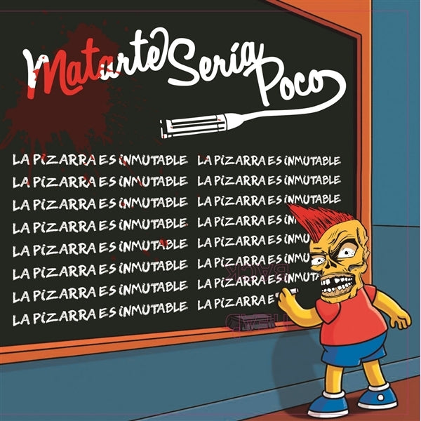 |  Vinyl LP | Matarte Seria Poco & Broncodilatador - La Pizarra Es Inmutable (LP) | Records on Vinyl