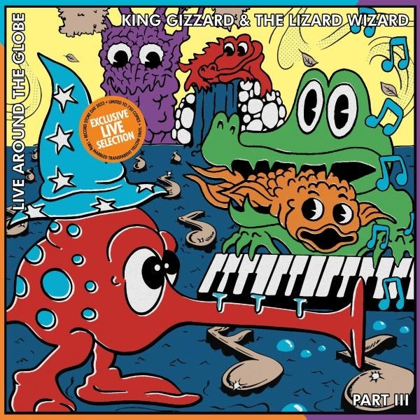 |  Vinyl LP | King Gizzard & the Lizard Wizard - Live Around the Globe - Part Iii (LP) | Records on Vinyl