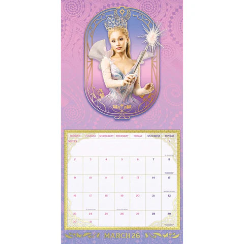 |  Calendar | Wicked 2026 Official Calendar | Records on Vinyl