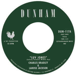 |  7" Single | Charles & Larose Jackson Bradley - Luv Jones (Single) | Records on Vinyl