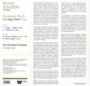 |  Vinyl LP | George & the Cleveland Orchestra Szell - Schubert: Great C Major Symphony No. 9 (LP) | Records on Vinyl