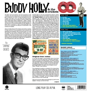 |  Vinyl LP | Buddy & Crickets Holly - Chirping Crickets (LP) | Records on Vinyl