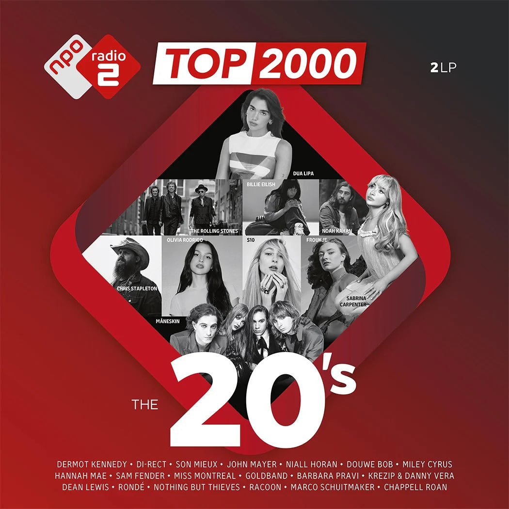 Various Artists - Top 2000 - The 20's (2xLP, Gekleurd Vinyl) Radio 2