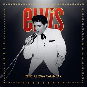|  Calendar | Elvis Presley 2026 Official Calendar | Records on Vinyl