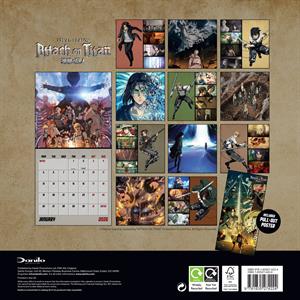 |  Calendar | Attack On Titan 2026 Official Calendar | Records on Vinyl