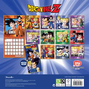 |  Calendar | Dragon Ball Z 2026 Official Calendar | Records on Vinyl