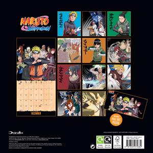 |  Calendar | Naruto 2026 Official Calendar | Records on Vinyl
