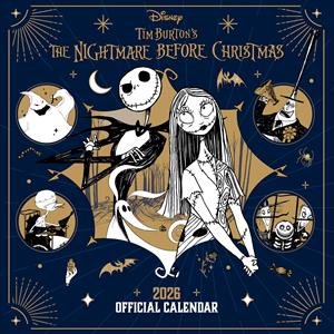 |  Calendar | Nightmare Before Christmas 2026 Calendar | Records on Vinyl