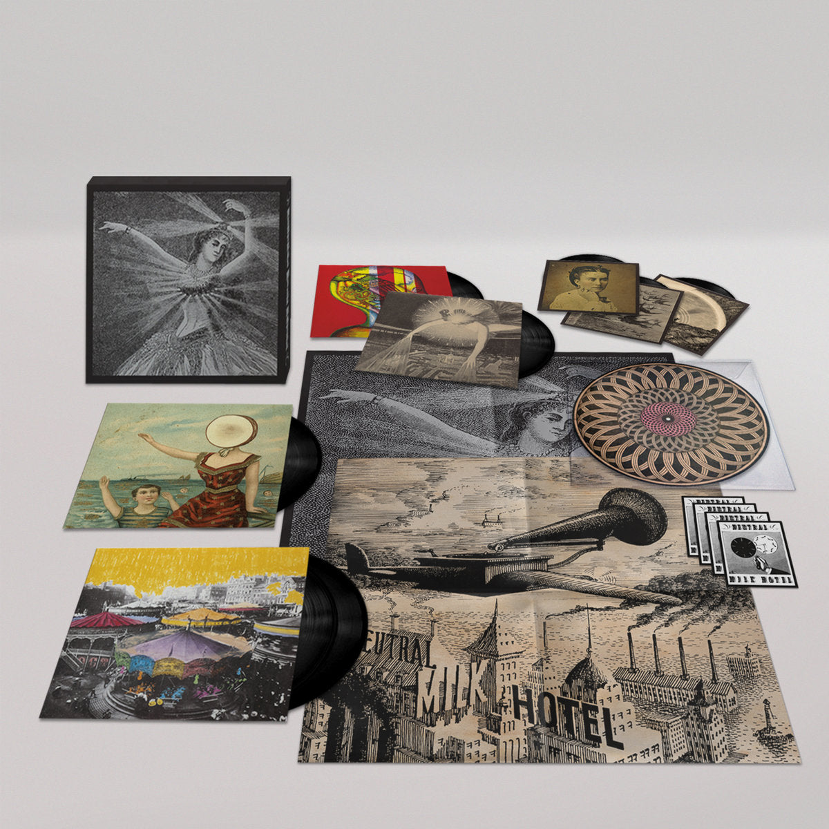 |  Vinyl LP | Neutral Milk Hotel - Collected Works of (9 LPs) | Records on Vinyl