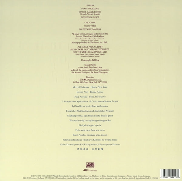 Chic - Les Plus Grands Succes.. |  Vinyl LP | Chic - Chic's Greatest Hits (LP) | Records on Vinyl
