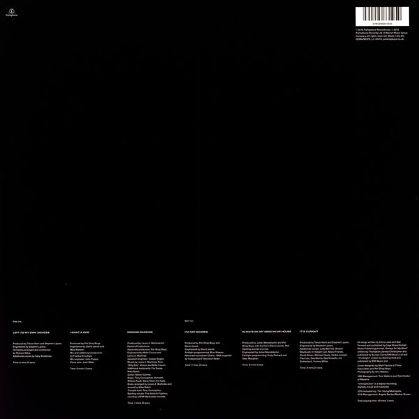 Pet Shop Boys - Introspective  |  Vinyl LP | Pet Shop Boys - Introspective (LP) | Records on Vinyl