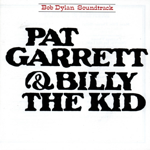 |  Vinyl LP | Bob Dylan - Pat Garrett & Billy the Kid (LP) | Records on Vinyl