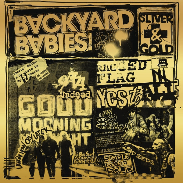 |  Vinyl LP | Backyard Babies - Sliver and Gold (LP) | Records on Vinyl