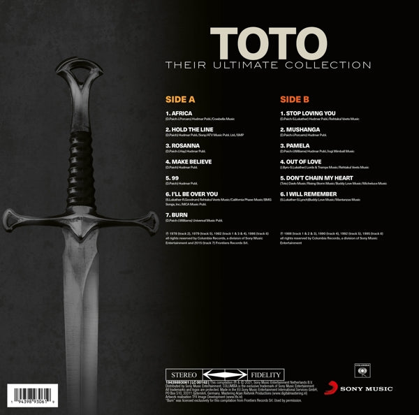 Toto - Their..  |  Vinyl LP | Toto - Their Ultimate Collection (Colored Vinyl) (LP) | Records on Vinyl