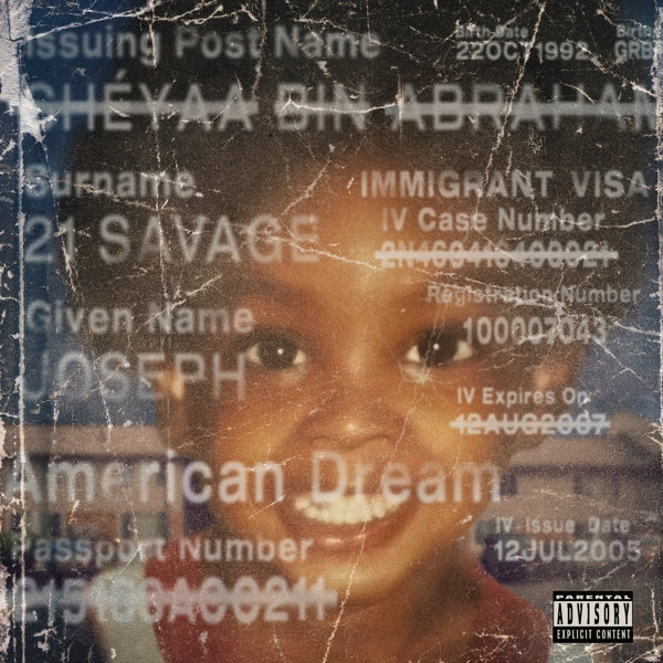 |  Vinyl LP | 21 Savage - American Dream (2 LPs) | Records on Vinyl