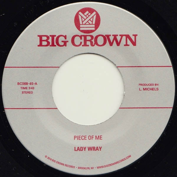 Lady Wray - Piece Of Me |  7" Single | Lady Wray - Piece of Me (Single) | Records on Vinyl