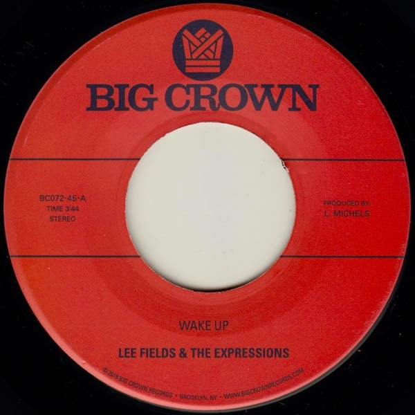 |  7" Single | Lee & the Expressions Fields - Wake Up! (Single) | Records on Vinyl