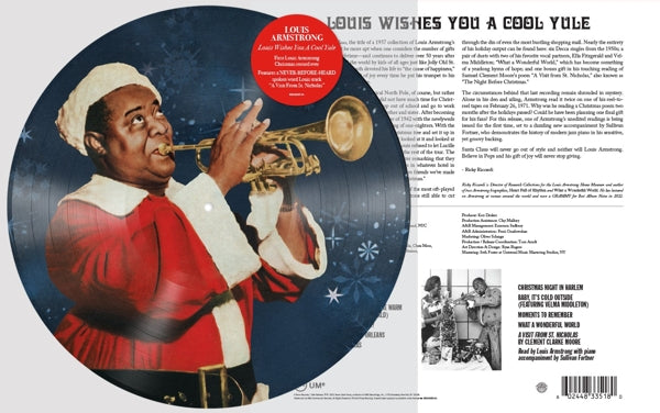 |  Vinyl LP | Louis Armstrong - Louis Wishes You a Cool Yule (LP) | Records on Vinyl