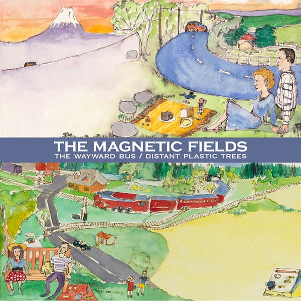 Magnetic Fields - Wayward Bus/Distant.. |  Vinyl LP | Magnetic Fields - The Wayward Bus / Distant Plastic Trees (2 LPs) | Records on Vinyl